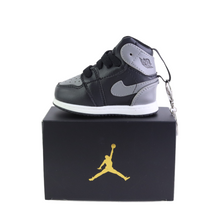 Load image into Gallery viewer, J1 Grey/Black Bag Charm With Box