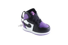 Load image into Gallery viewer, J1 Purple/Black Bag Charm With Box