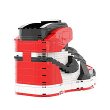 Load image into Gallery viewer, AJ 1 HIGH RED WHITE SNEAKER BRICKS