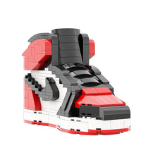 Load image into Gallery viewer, AJ 1 HIGH RED WHITE SNEAKER BRICKS