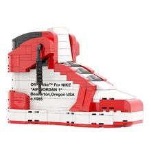 Load image into Gallery viewer, AJ 1 HIGH OFF WHITE CHICAGO RED SNEAKER BRICKS