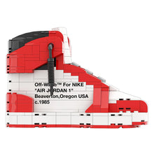 Load image into Gallery viewer, AJ 1 HIGH OFF WHITE CHICAGO RED SNEAKER BRICKS