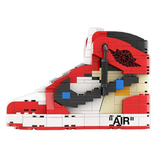 Load image into Gallery viewer, AJ 1 HIGH OFF WHITE CHICAGO RED SNEAKER BRICKS