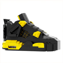 Load image into Gallery viewer, AJ 4 THUNDER BLACK YELLOW SNEAKER BRICKS