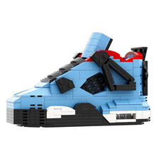 Load image into Gallery viewer, AJ 4 TRAVIS SCOTT BLUE SNEAKER BRICKS