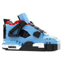 Load image into Gallery viewer, AJ 4 TRAVIS SCOTT BLUE SNEAKER BRICKS