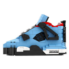 Load image into Gallery viewer, AJ 4 TRAVIS SCOTT BLUE SNEAKER BRICKS