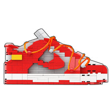 Load image into Gallery viewer, AJ 1 SB DUNK OFF WHITE UNIVERSITY RED SNEAKER BRICKS