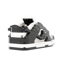 Load image into Gallery viewer, AJ 1 LOW SB DUNK PANDA BLACK SNEAKER BRICKS