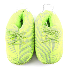 Load image into Gallery viewer, YZ Boost 350 V2 Reflective Luminous Green Trainer Sneaker Slippers