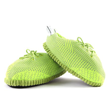 Load image into Gallery viewer, YZ Boost 350 V2 Reflective Luminous Green Trainer Sneaker Slippers
