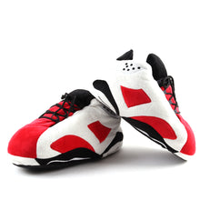 Load image into Gallery viewer, AJ 6 Retro White Hi Top Trainer Sneaker Slippers