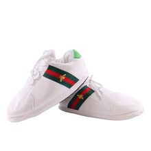 Load image into Gallery viewer, GC Ace White Plush Retro Low Top Unisex Trainer Sneaker Slippers