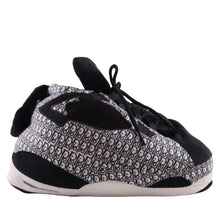 Load image into Gallery viewer, AJ 4 Black White Mono Retro Hi Top Trainer Sneaker Slippers