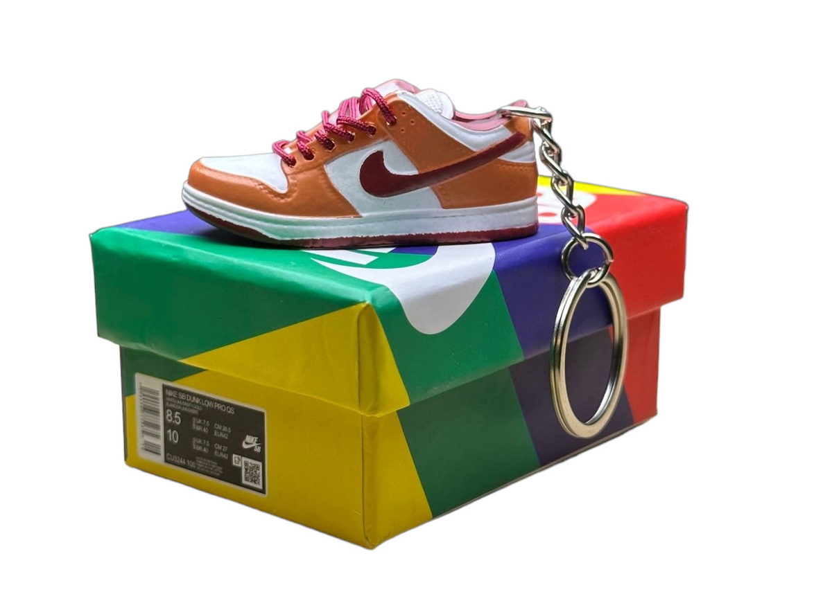 SB Low Dunks Trainer Keychain With Mini Shoe Box – Lounge Kicks