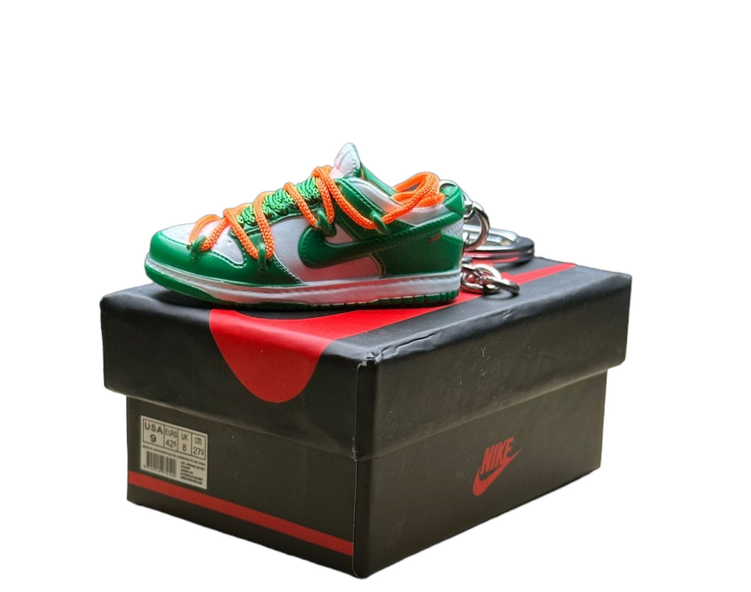 Futura x SB Low Dunks Trainer Keychain With Mini Shoe Box