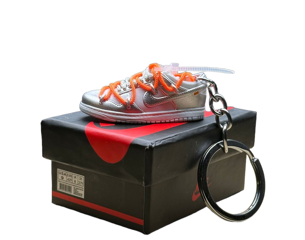 Futura x SB Low Dunks Trainer Keychain With Mini Shoe Box