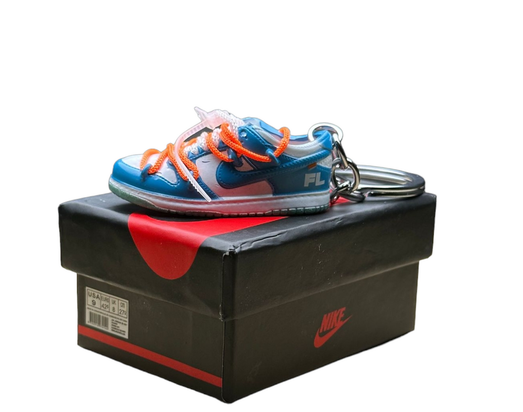 Futura x SB Low Dunks Trainer Keychain With Mini Shoe Box