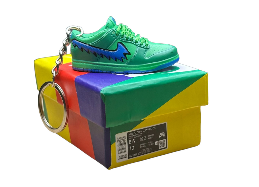 GD Low Dunks Trainer Keychain With Mini Shoe Box