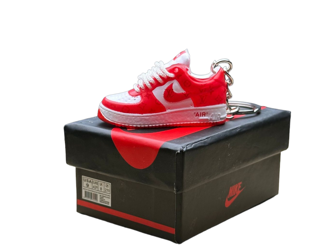 AF 1 LV Low Trainer Keychain With Mini Shoe Box