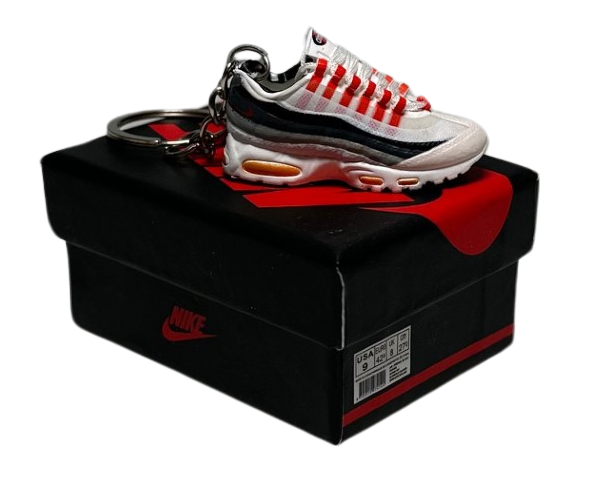 Air Max 95 Trainer Keychain With Mini Shoe Box