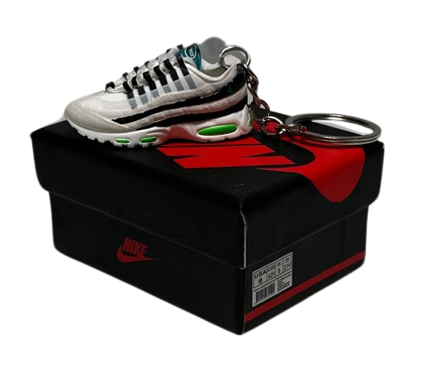 Air Max 95 Trainer Keychain With Mini Shoe Box