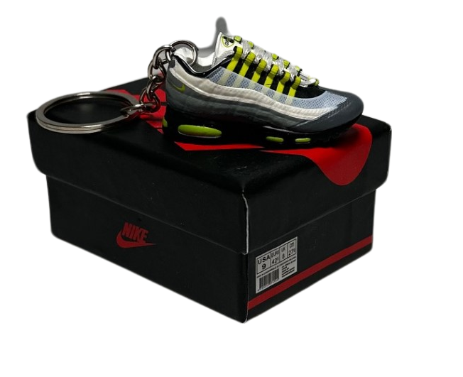 Air Max 95 Trainer Keychain With Mini Shoe Box