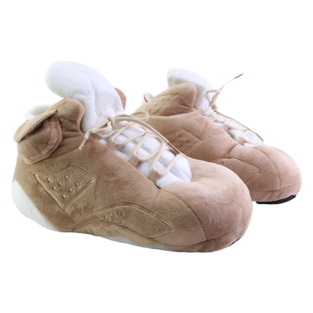 AJ 6 Travis Khaki Retro Hi Top Trainer Sneaker Slippers