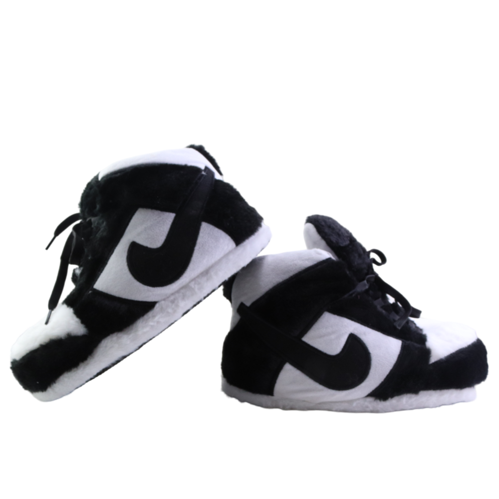 AJ 1 Black Retro Hi Top Trainer Sneaker Slippers