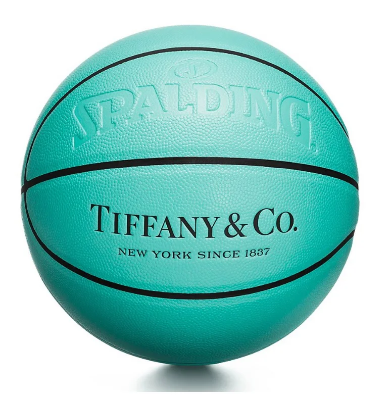 Tiff & Co X Spalding custom Basketball