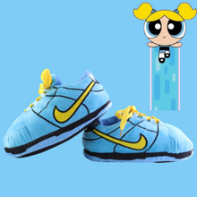 Load image into Gallery viewer, KIDS Power Puff Blue Dunks Retro Low Top Unisex Trainer Sneaker Slippers
