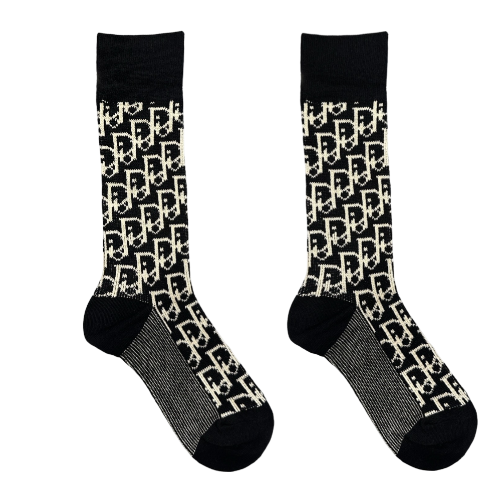 🎁 Dior Black Unisex Socks (100% off)