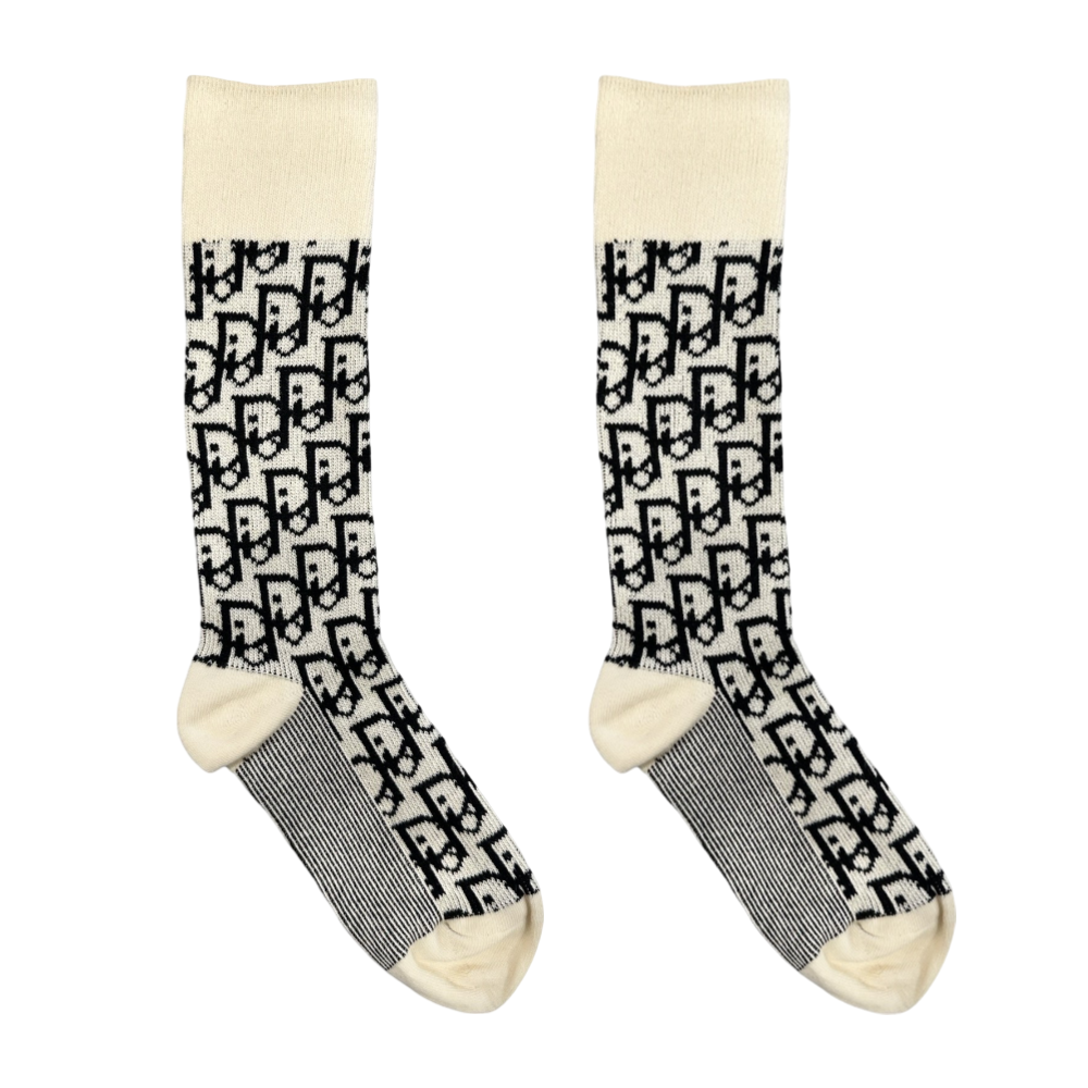 🎁 Dior Cream Unisex Socks (100% off)