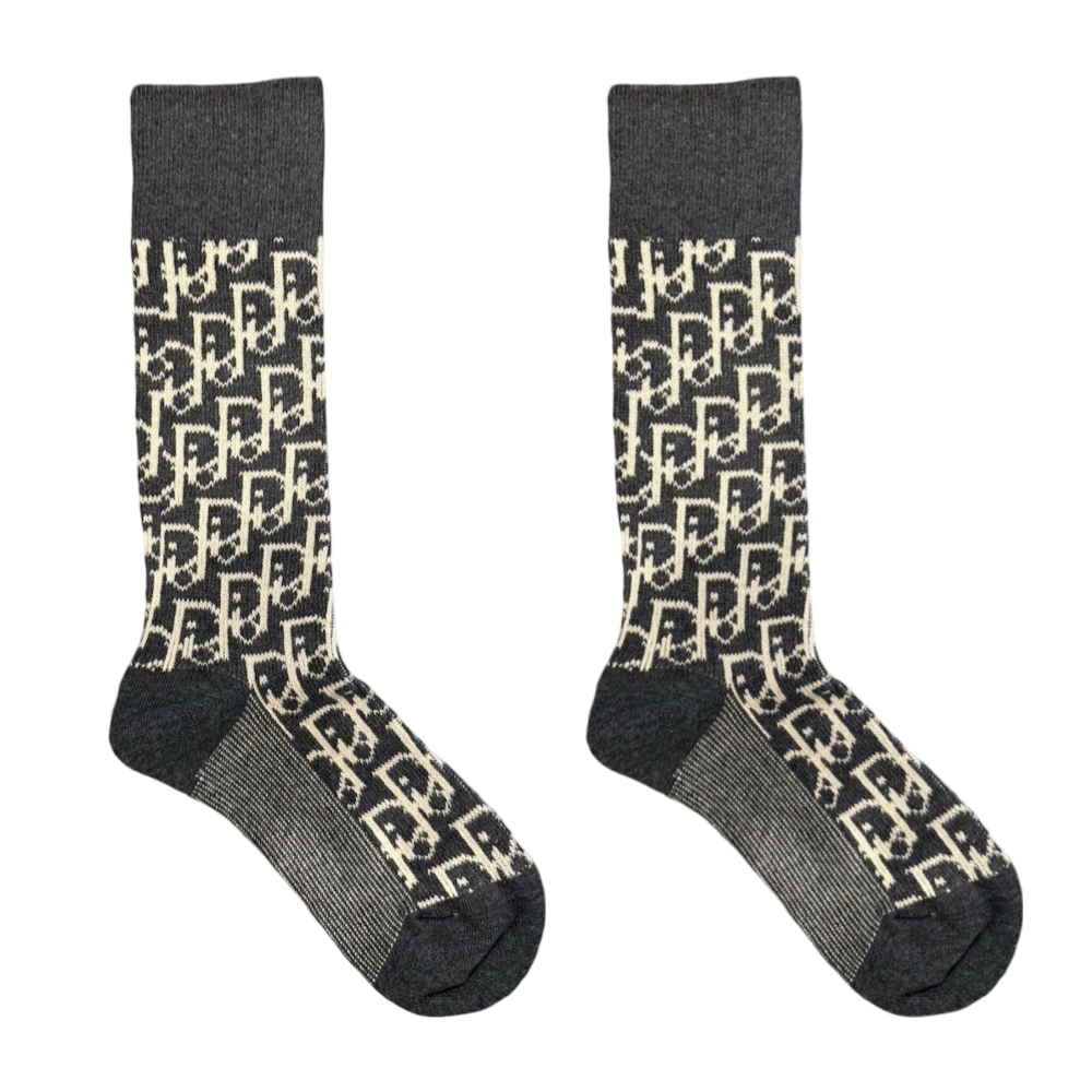 Dior Grey Unisex Socks