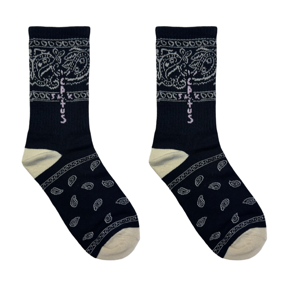 🎁 CJ Writing Black Unisex Socks (100% off)