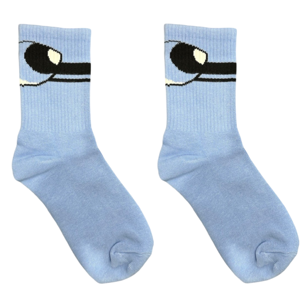 🎁 Power Puff Blue Unisex Socks (100% off)