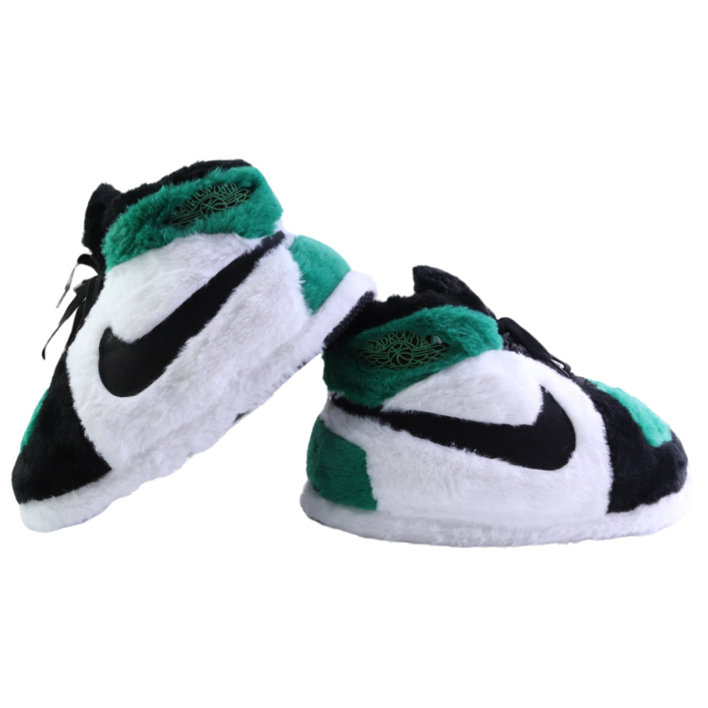 AJ 1 Green Retro Hi Top Trainer Sneaker Slippers