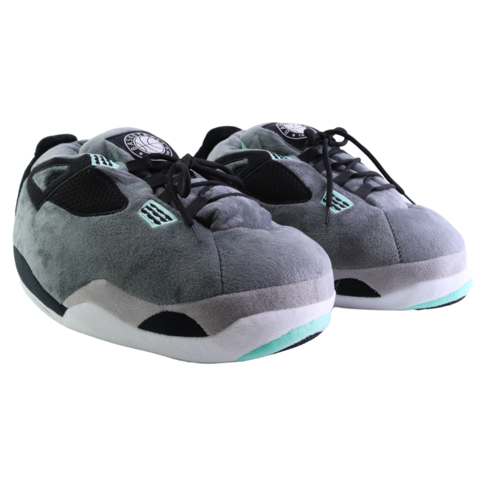 AJ 4 Grey Retro Sneaker Trainer Sneaker Slippers