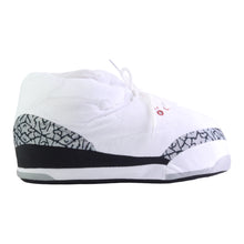 Load image into Gallery viewer, AJ 3 White Retro Hi Top Trainer Sneaker Slippers
