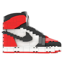 Load image into Gallery viewer, AJ 1 HIGH RED WHITE SNEAKER BRICKS
