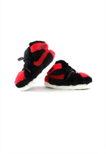 Load image into Gallery viewer, KIDS AJ 1 Retro Red Hi Top Trainer Slippers
