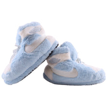 Load image into Gallery viewer, AJ 1 Retro Baby Blue Hi Top Trainer Sneaker Slippers

