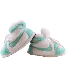 Load image into Gallery viewer, AJ 1 Mint Retro Hi Top Trainer Sneaker Slippers
