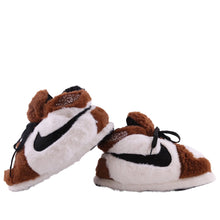 Load image into Gallery viewer, AJ 1 Brown Retro Hi Top Trainer Sneaker Slippers
