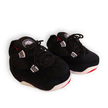Load image into Gallery viewer, KIDS AJ 4 Style Black Retro Mid Top Unisex Trainer Slippers
