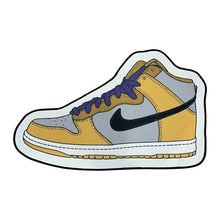 Load image into Gallery viewer, Hype Beast Jordan 1 Yellow Sneaker Floor Rug Carpet
