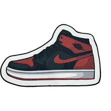 Load image into Gallery viewer, Hype Beast Jordan 1 Red Sneaker Floor Rug Carpet
