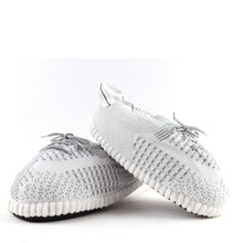 Load image into Gallery viewer, YZ Boost 350 V2 Reflective Luminous White Grey Trainer Sneaker Slippers
