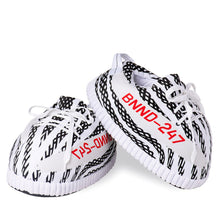 Load image into Gallery viewer, YZ Boost 350 V2 Zebra White Trainer Sneaker Slippers
